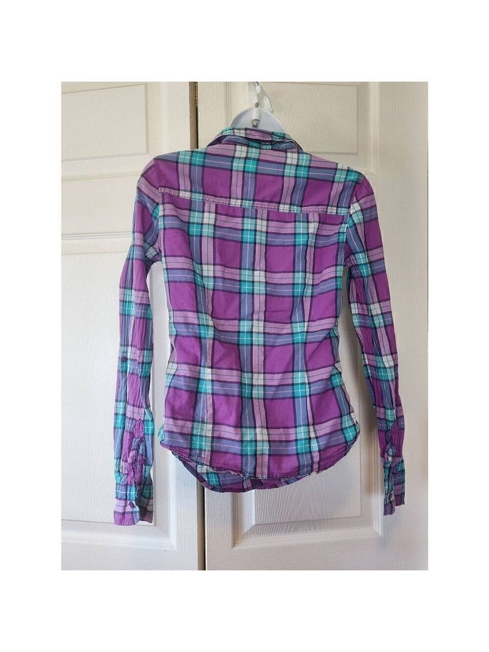 Aeropstale Plaid Blouse - Picture 4 of 4